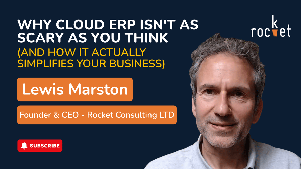 Rocket: Why Cloud ERP Isn't as scary as you think