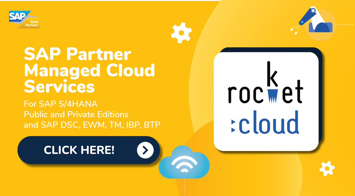 Rocket Cloud: SAP Partner Managed Cloud Services